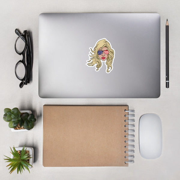 The Platinum Patriot sticker