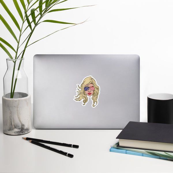 The Platinum Patriot sticker