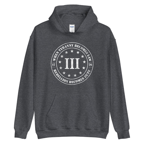 Rebellion Becomes Duty Hoodie