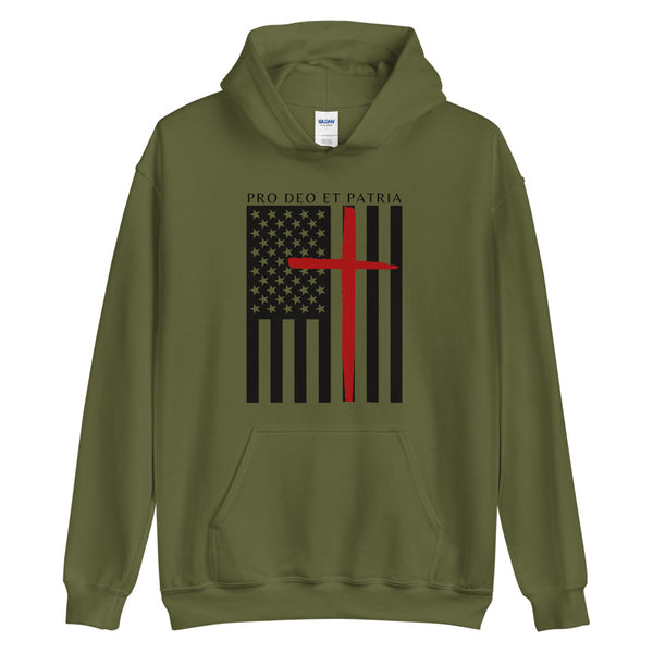 For God & Country (in Latin) Hoodie