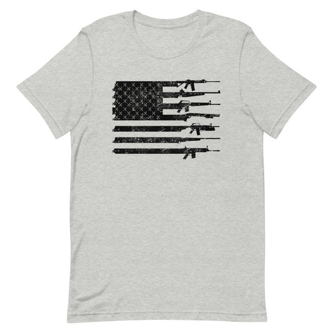 American Flag of Guns T-shirt