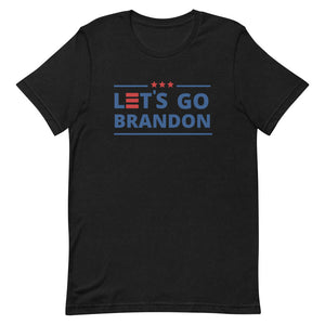 Let's Go Brandon – Text T-Shirt – Ballistic Ink 